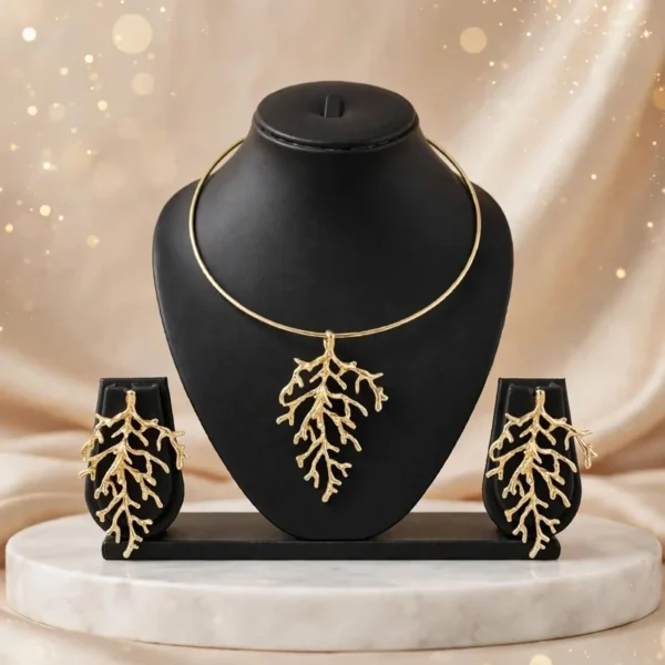 Golden Coral Hasli Set